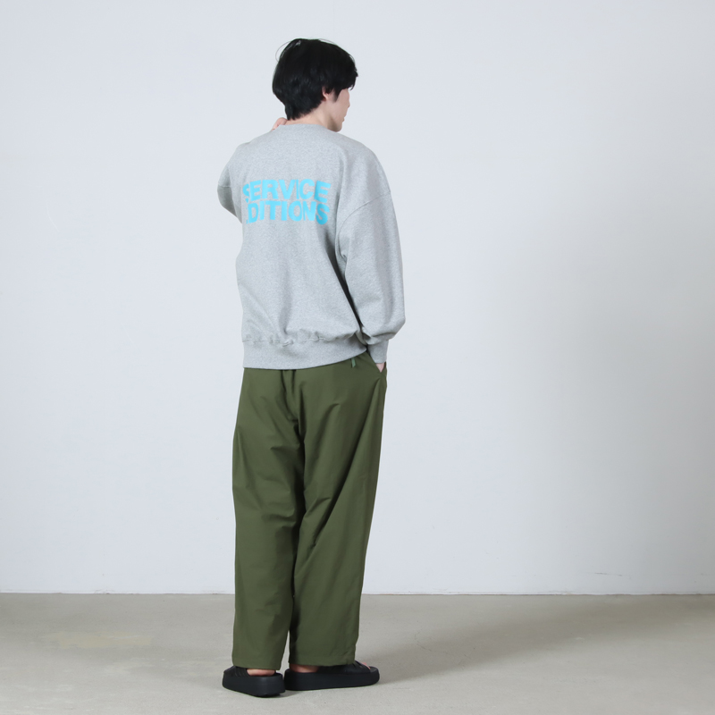 Fresh Service(�ե�å��奵���ӥ�) FRIEND EDITIONS LIGHT OZ CREW NECK SWEATER