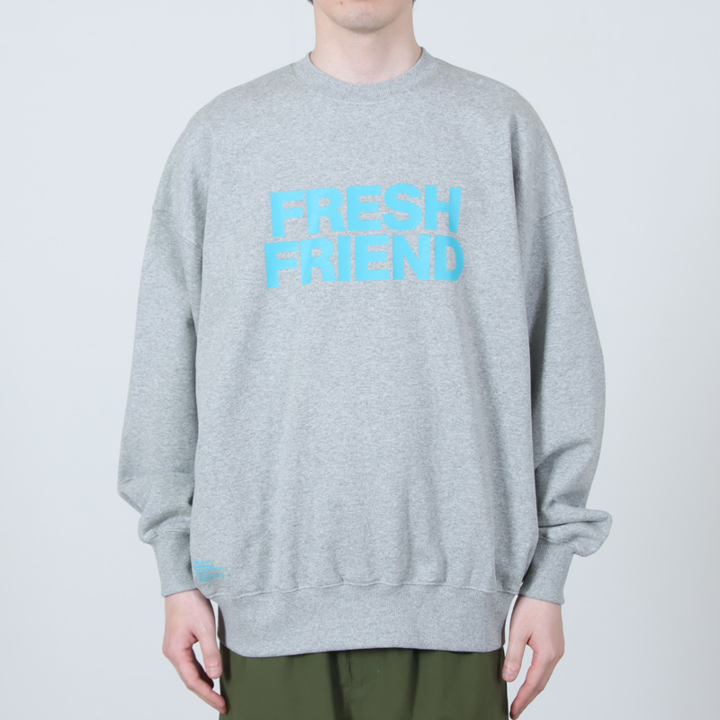 Fresh Service(�ե�å��奵���ӥ�) FRIEND EDITIONS LIGHT OZ CREW NECK SWEATER