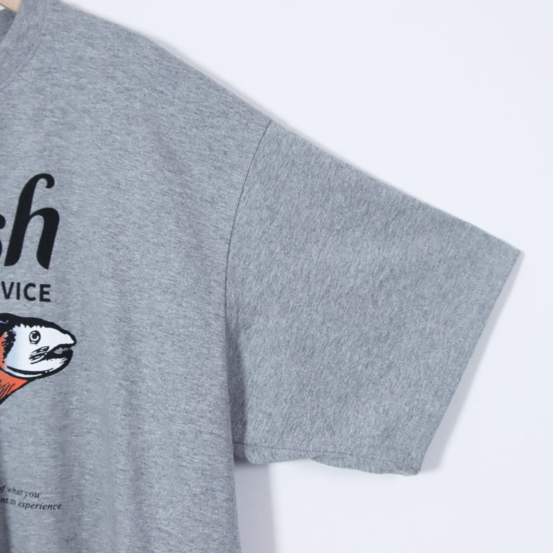 Fresh Service(�ե�å��奵���ӥ�) CORPORATE PRINTED S/S TEE ��FISH��