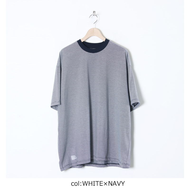 Fresh Service(�ե�å��奵���ӥ�) MICRO BORDER S/S TEE