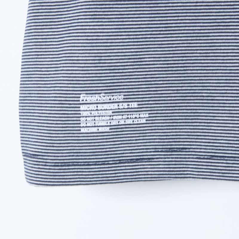 Fresh Service(�ե�å��奵���ӥ�) MICRO BORDER S/S TEE