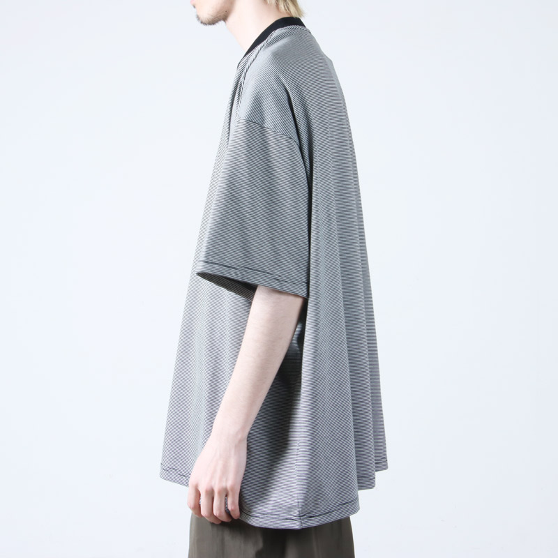 Fresh Service(�ե�å��奵���ӥ�) MICRO BORDER S/S TEE