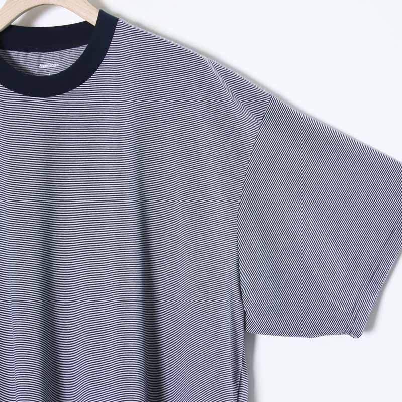 Fresh Service(�ե�å��奵���ӥ�) MICRO BORDER S/S TEE