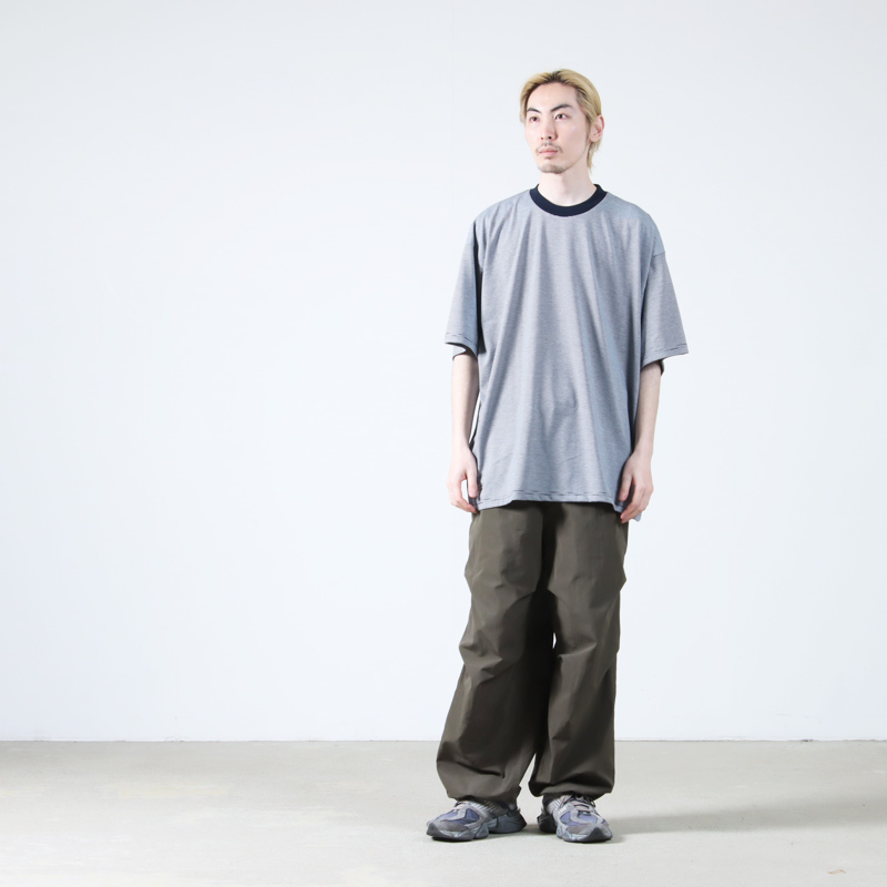 Fresh Service(�ե�å��奵���ӥ�) MICRO BORDER S/S TEE