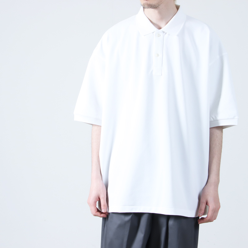 FreshService ポロシャツ ホワイト FreshService / フレッシュサービス | DRY PIQUE JERSEY S/S POLO