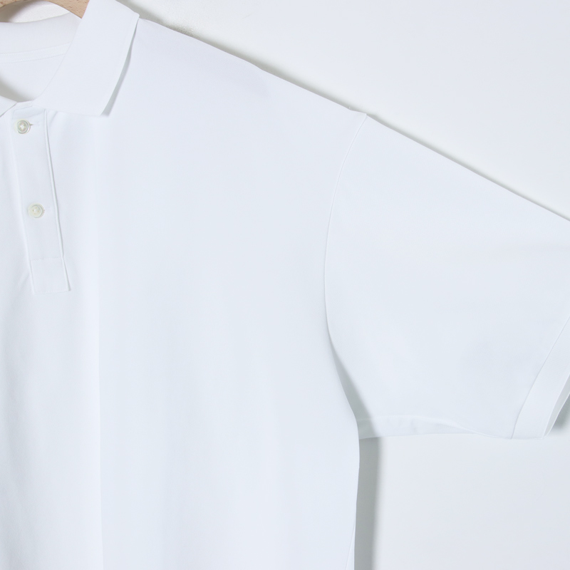 FreshService ポロシャツ ホワイト FreshService 24SS 新作DRY PIQUE JERSEY S/S POLO(WHITE) style