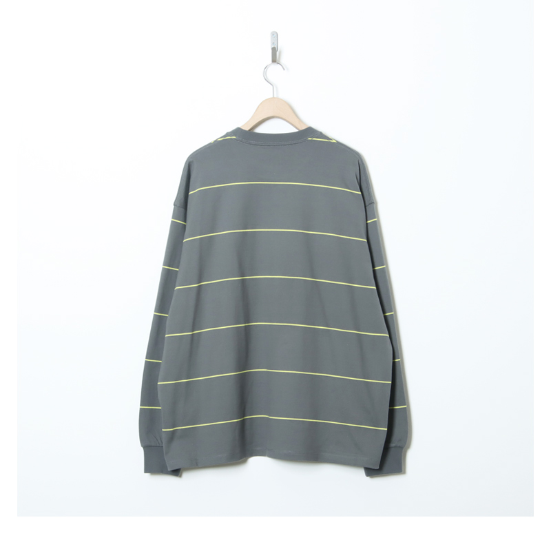 Fresh Service (フレッシュサービス) PIN BORDER L/S TEE / ピン