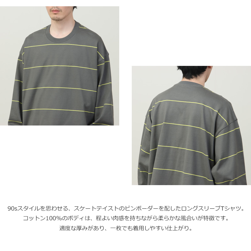Fresh Service(�ե�å��奵���ӥ�) PIN BORDER L/S TEE