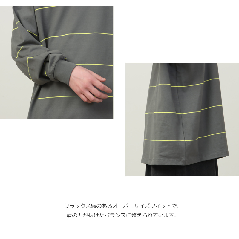 Fresh Service(�ե�å��奵���ӥ�) PIN BORDER L/S TEE