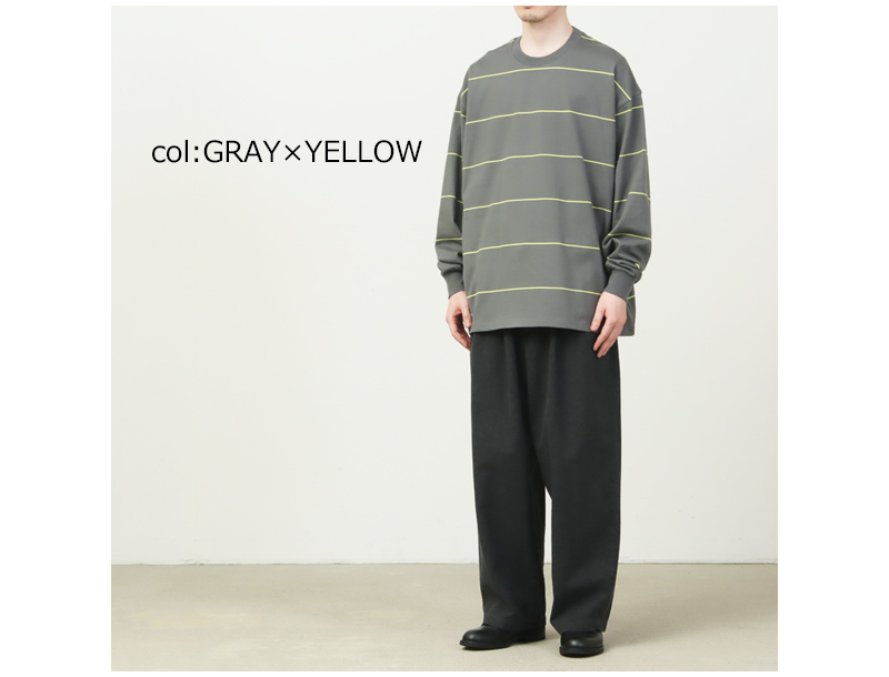 Fresh Service(�ե�å��奵���ӥ�) PIN BORDER L/S TEE