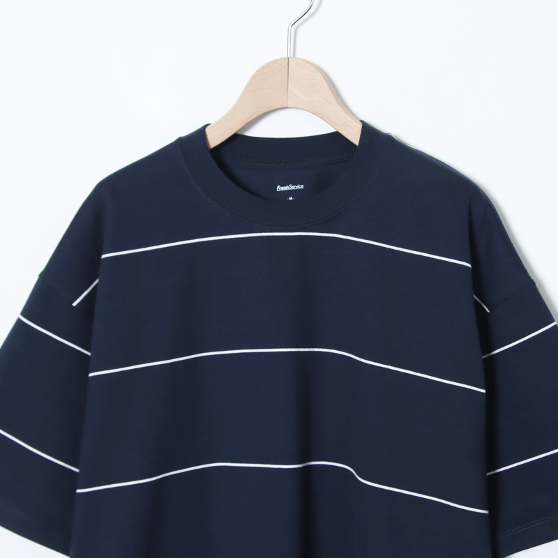 Fresh Service(�ե�å��奵���ӥ�) PIN BORDER S/S TEE