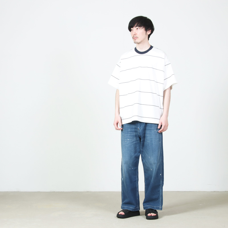 Fresh Service(�ե�å��奵���ӥ�) PIN BORDER S/S TEE