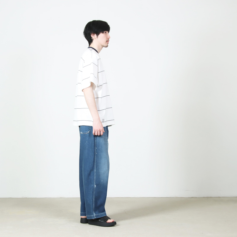 Fresh Service(�ե�å��奵���ӥ�) PIN BORDER S/S TEE