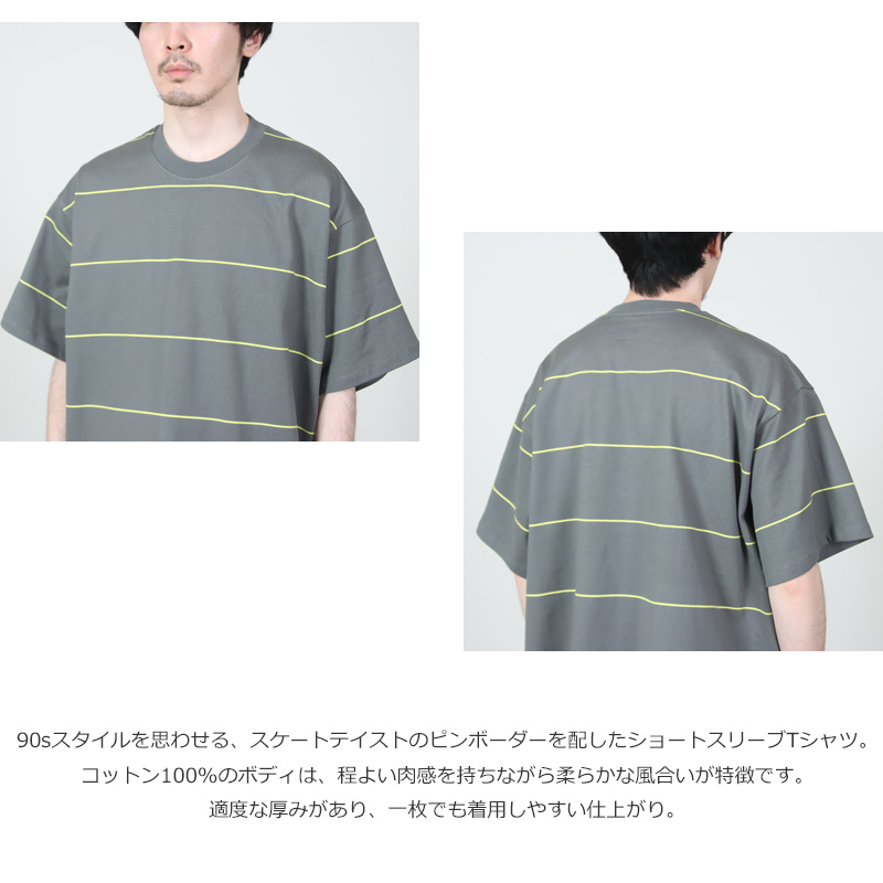 Fresh Service(�ե�å��奵���ӥ�) PIN BORDER S/S TEE