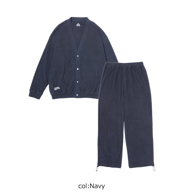 Fresh Service(�ե�å��奵���ӥ�) UTILITY PILE CARDIGAN SET-UP