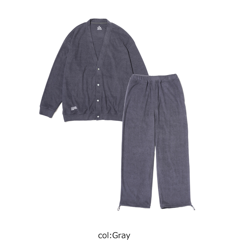 Fresh Service(�ե�å��奵���ӥ�) UTILITY PILE CARDIGAN SET-UP