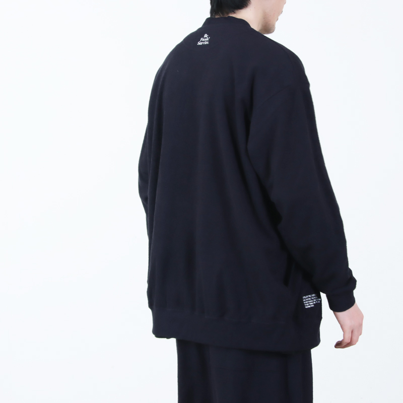 Fresh Service(�ե�å��奵���ӥ�) UTILITY PILE CARDIGAN SET-UP