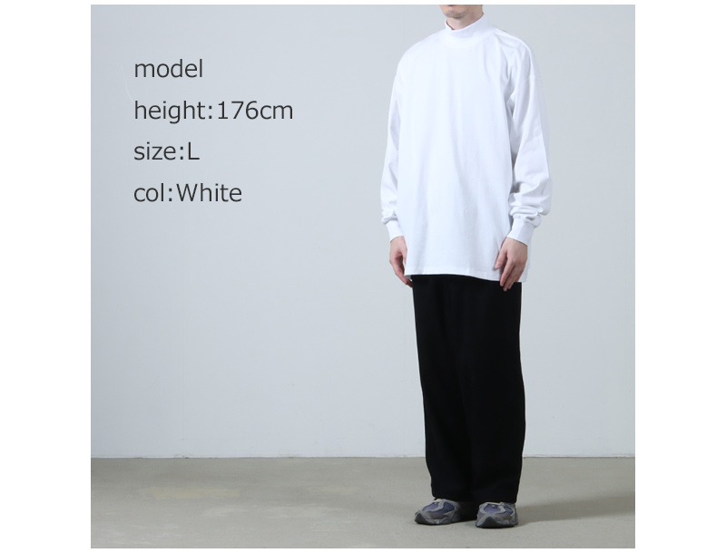 Fresh Service(եå奵ӥ) 2-PACK CORPORATE L/S MOCK NECK TEE