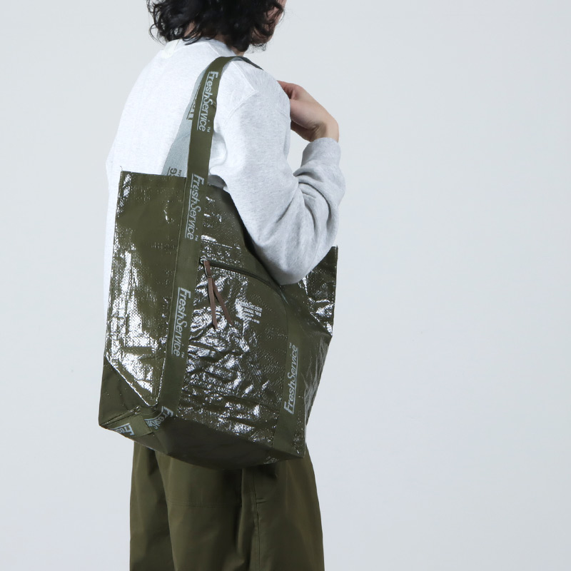 Fresh Service (フレッシュサービス) TARP SMALL TOTE / タープスモールトート