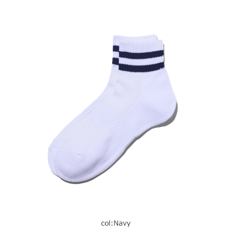 Fresh Service(եå奵ӥ) 2-PACK LINE SHORT SOCKS