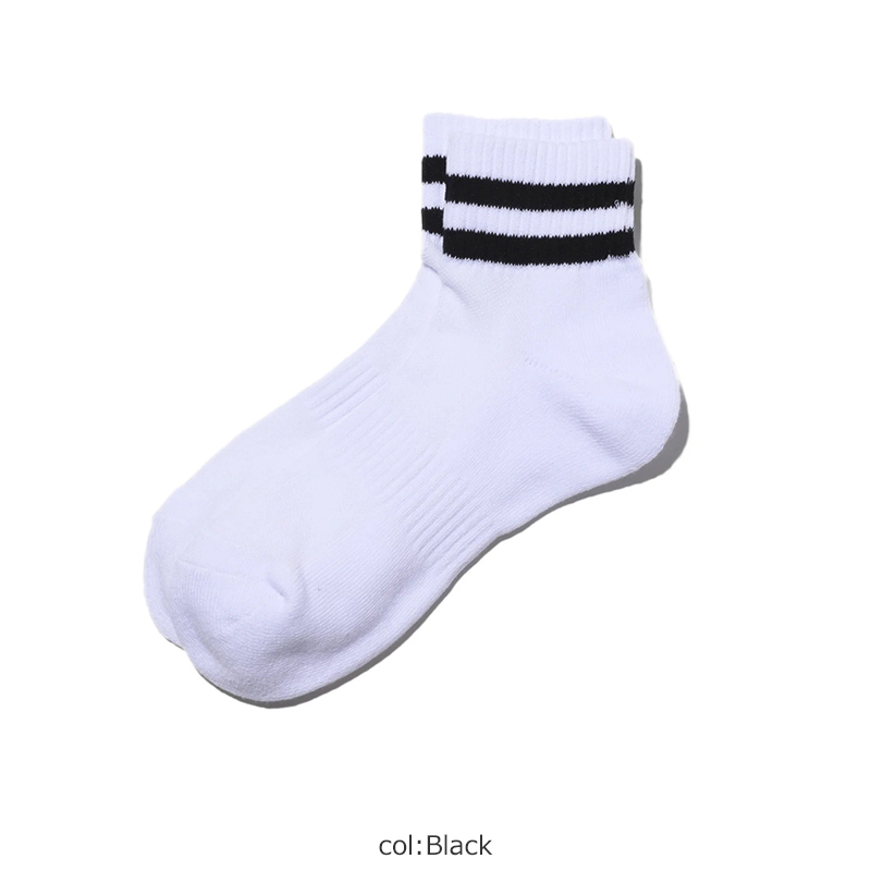 Fresh Service(եå奵ӥ) 2-PACK LINE SHORT SOCKS
