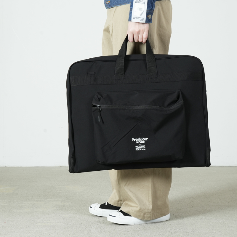 Fresh Service (フレッシュサービス) MULTI POCKET GARMENT BAG
