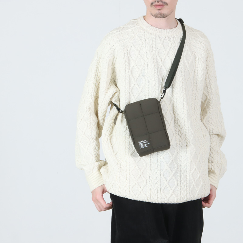Fresh Service(フレッシュサービス) QUILTED CUBE BAG_S