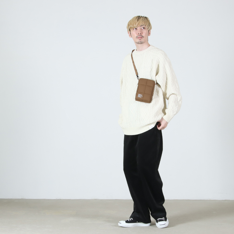 Fresh Service(フレッシュサービス) QUILTED CUBE BAG_S