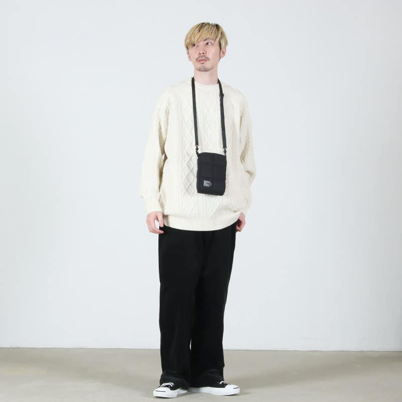 Fresh Service(フレッシュサービス) QUILTED CUBE BAG_S