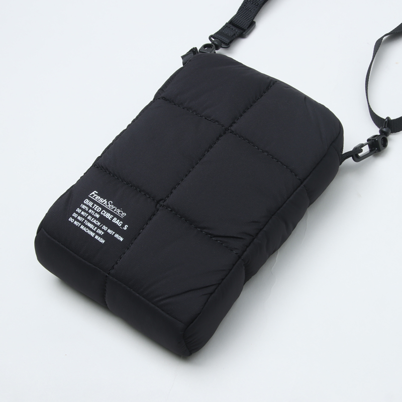Fresh Service(フレッシュサービス) QUILTED CUBE BAG_S