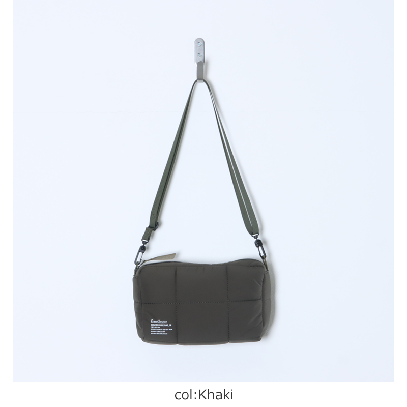Fresh Service(フレッシュサービス) QUILTED CUBE BAG_M