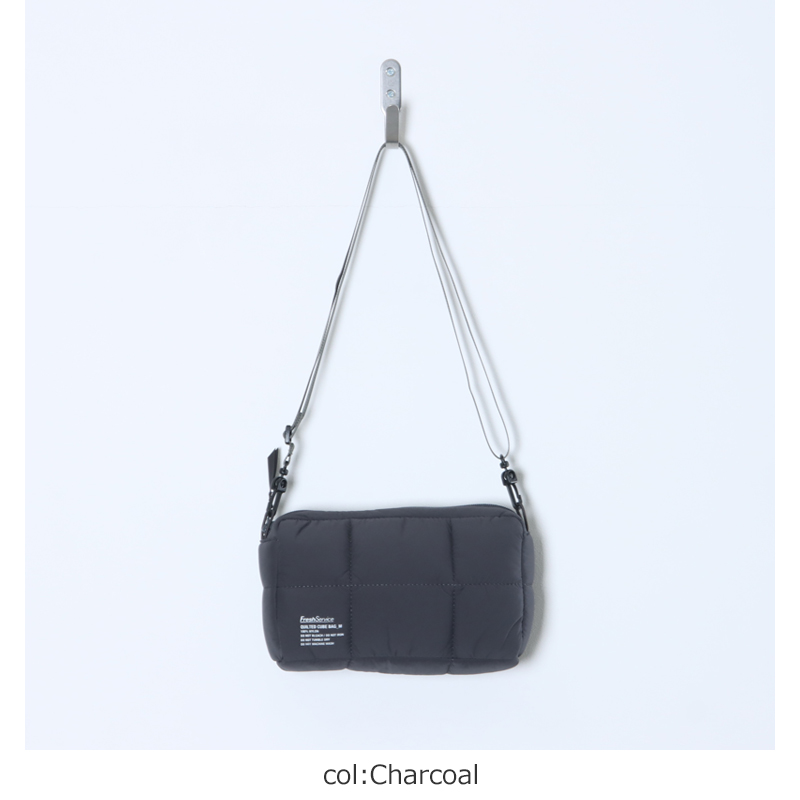Fresh Service(フレッシュサービス) QUILTED CUBE BAG_M