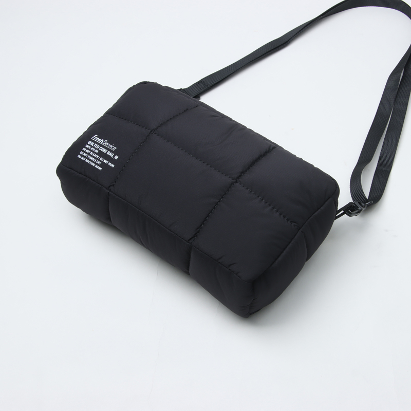 Fresh Service(フレッシュサービス) QUILTED CUBE BAG_M