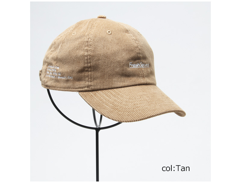 Fresh Service(եå奵ӥ) CORDUROY CORPORATE CAP