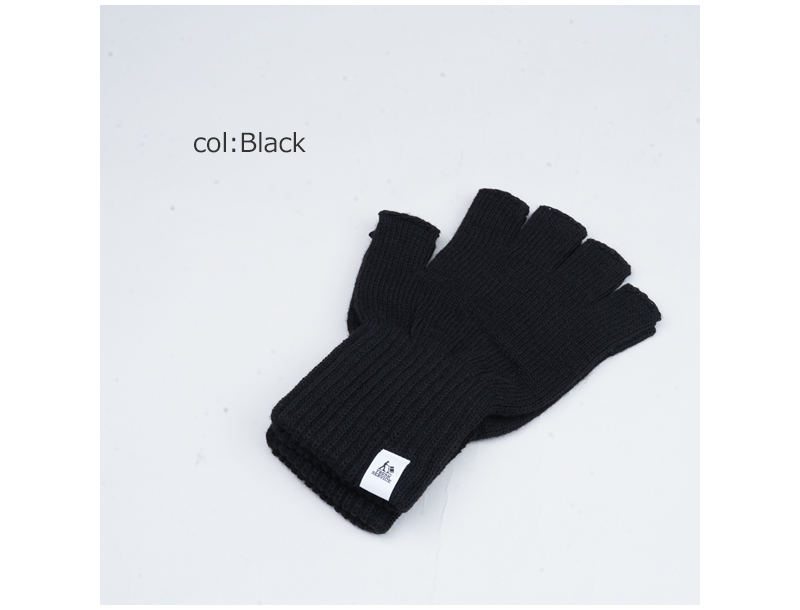 Fresh Service(եå奵ӥ) THERMAL RIB KNIT FINGERLESS GLOVES
