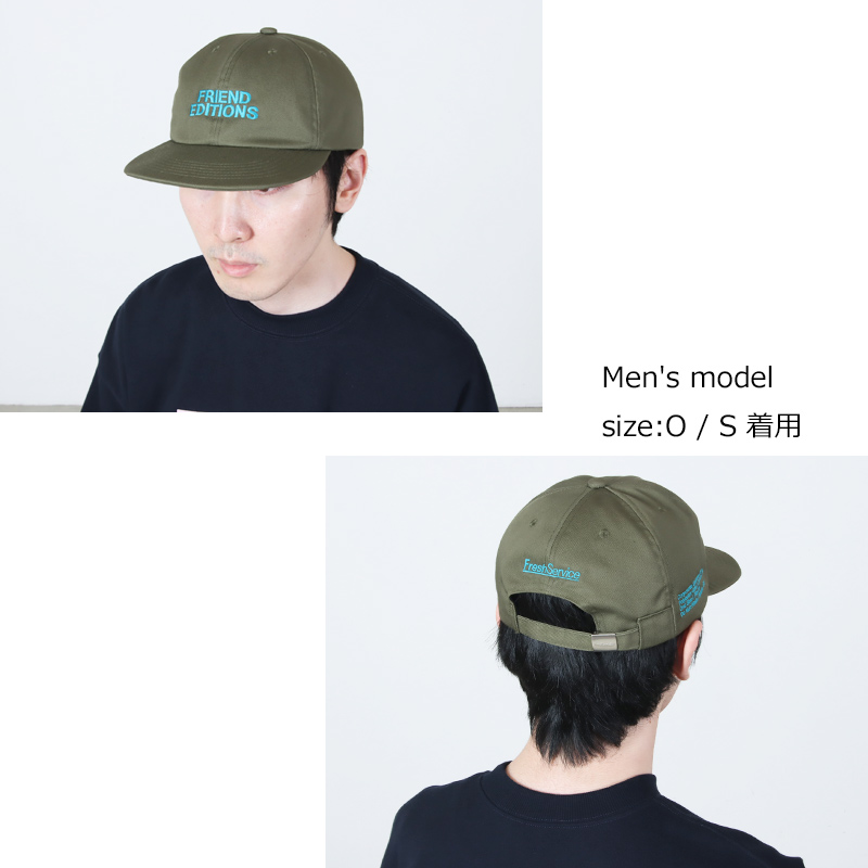 Fresh Service(�ե�å��奵���ӥ�) FRIEND EDITIONS CORPORATE UNIFORM CAP