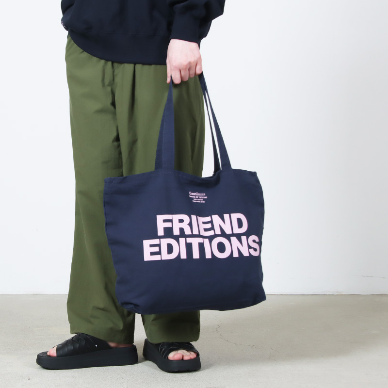 Fresh Service(�ե�å��奵���ӥ�) FRIEND EDITIONS CANVAS ZIP TOTE BAG