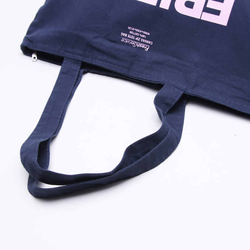 Fresh Service(�ե�å��奵���ӥ�) FRIEND EDITIONS CANVAS ZIP TOTE BAG