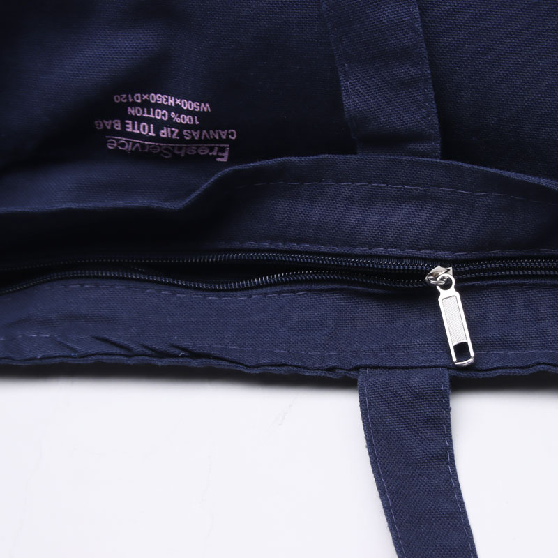 Fresh Service(�ե�å��奵���ӥ�) FRIEND EDITIONS CANVAS ZIP TOTE BAG