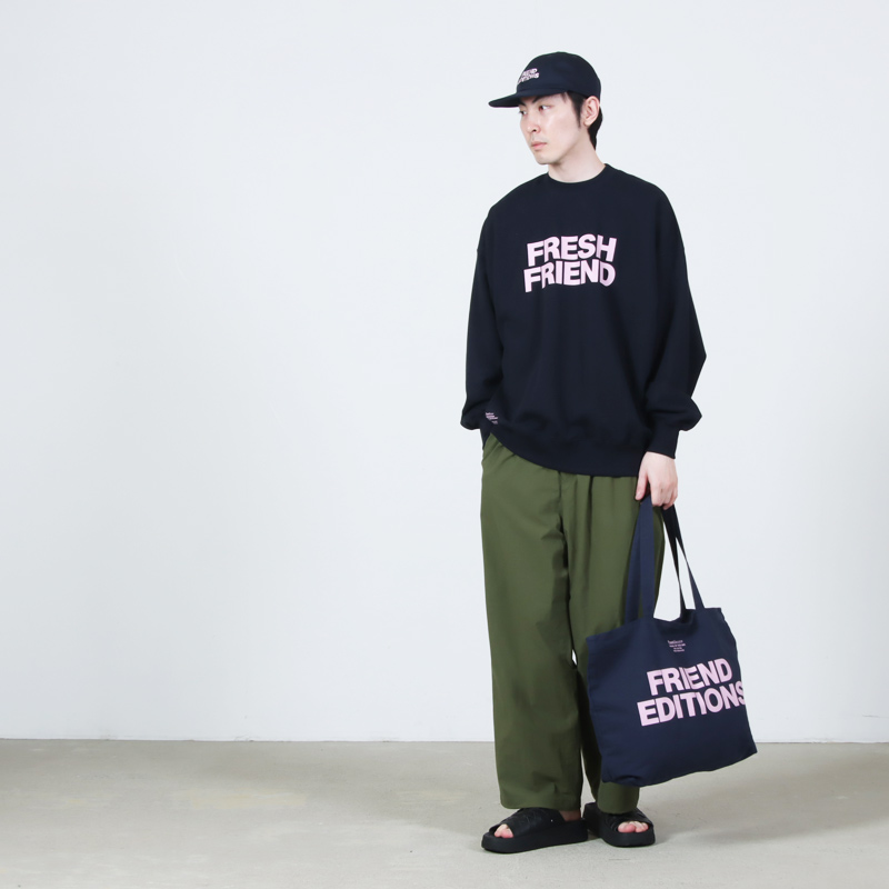 Fresh Service(�ե�å��奵���ӥ�) FRIEND EDITIONS CANVAS ZIP TOTE BAG