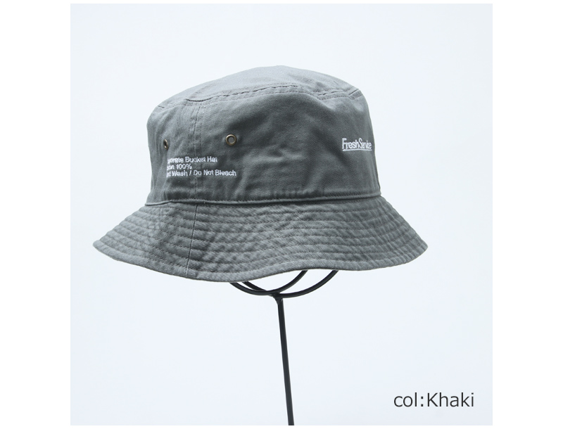 Fresh Service(�ե�å��奵���ӥ�) CORPORATE BUCKET HAT
