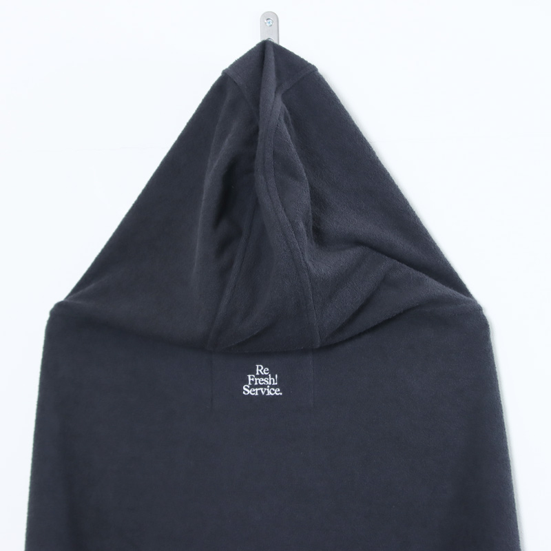 Fresh Service(�ե�å��奵���ӥ�) UTILITY PILE HOODED TOWEL