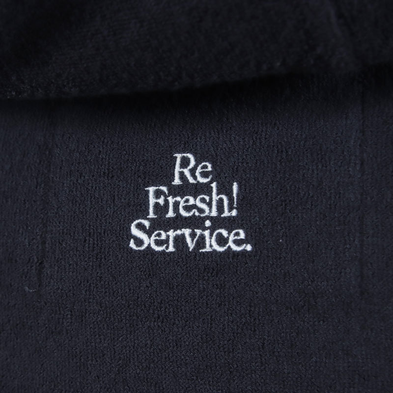 Fresh Service(�ե�å��奵���ӥ�) UTILITY PILE HOODED TOWEL
