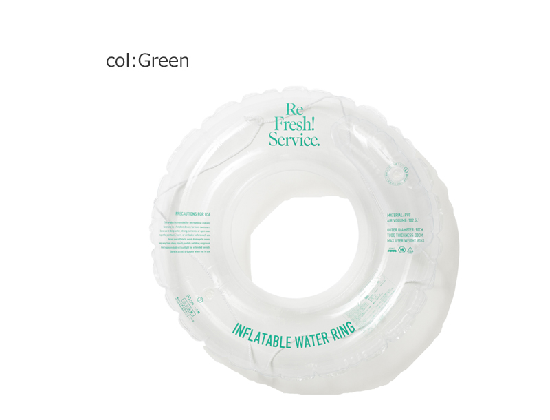 Fresh Service(�ե�å��奵���ӥ�) INFLATABLE WATER RING