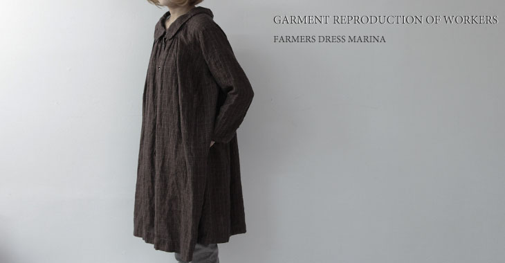 GARMENT REPRODUCTION OF WORKERS / ȥץ󥪥֥ FARMERS DRESS MARINA