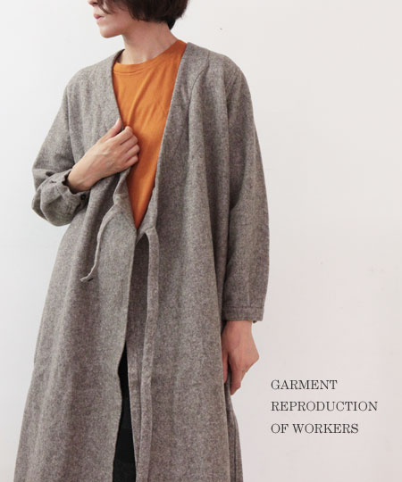 GARMENT REPRODUCTION OF WORKERS(ȥץ󥪥֥) DUSTER COAT
