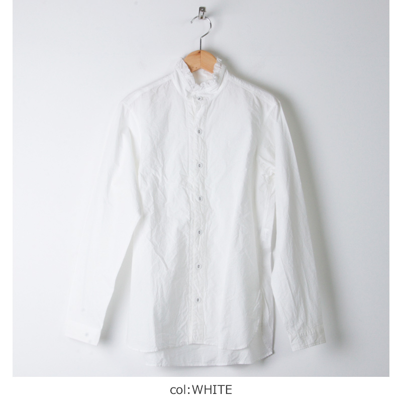 GARMENT REPRODUCTION OF WORKERS(ȥץ󥪥֥) FRILL SHIRT