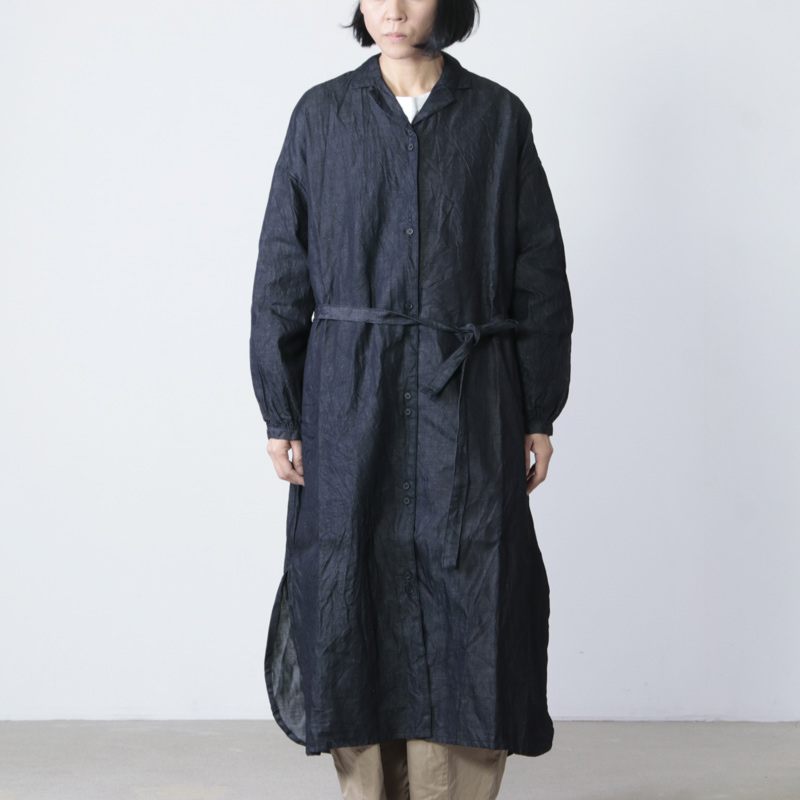 Gauze ガーゼ ライトデニムシャツワンピース