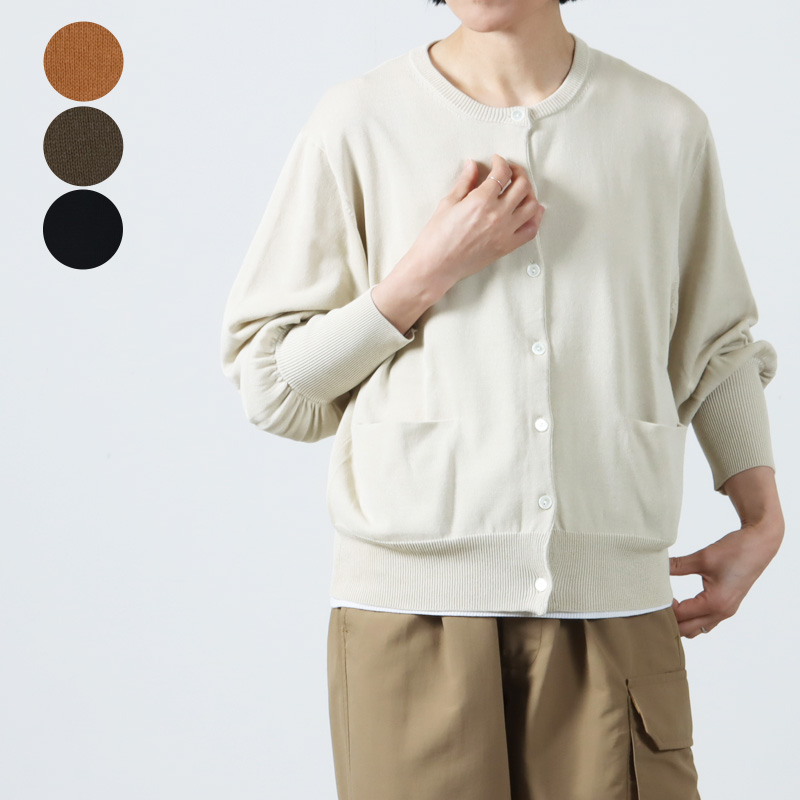 Gauze () GATHER SLEEVE KNIT CARDIGAN / 㥶꡼֥˥åȥǥ