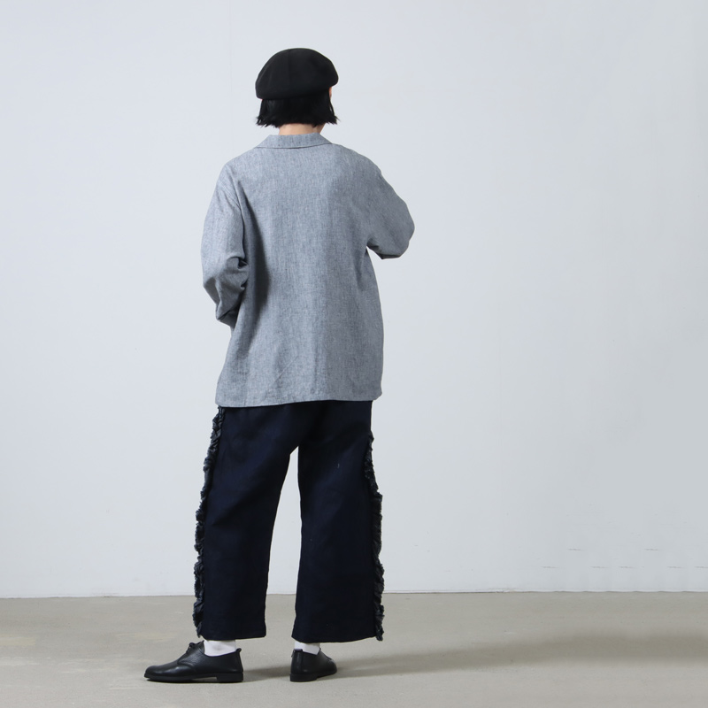 Gauze() INDIGO VIVIENNE PANTS